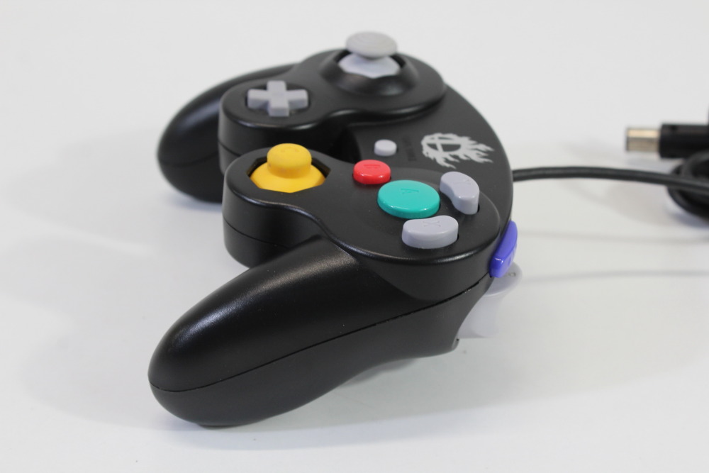 Official Nintendo Gamecube Controller Smash Bros Wii U Black OEM T3 GC (A) Nintendo Gamecube GC