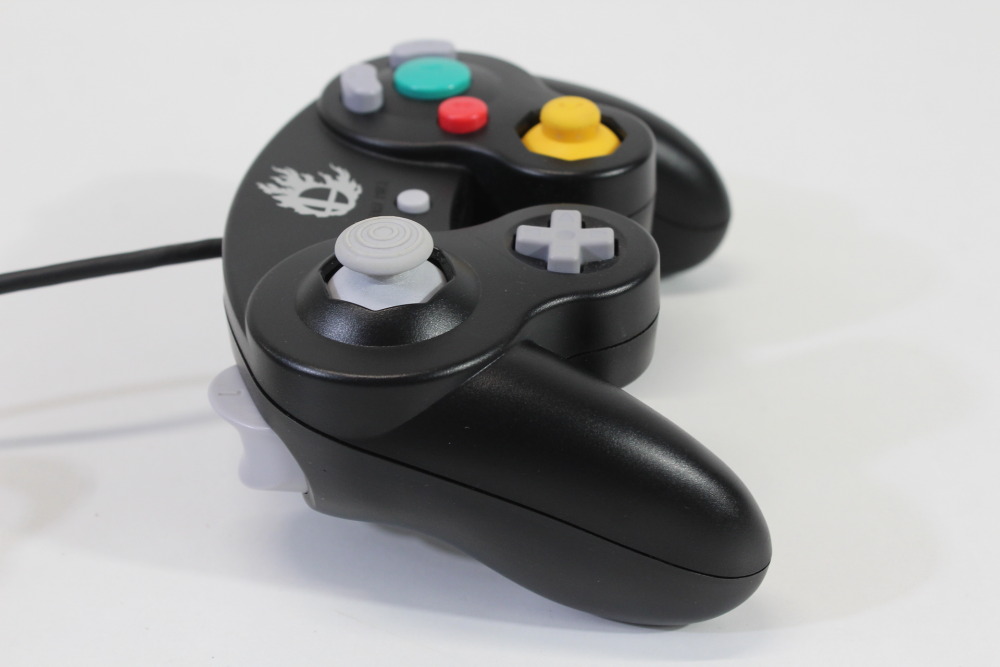 Official Nintendo Gamecube Controller Smash Bros Wii U Black OEM T3 GC (A) Nintendo Gamecube GC
