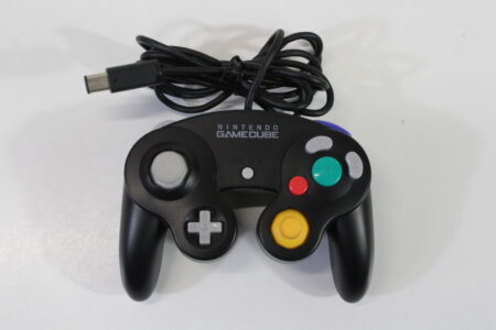 Official Nintendo Gamecube Controller Jet Black T3 OEM GC (A) Nintendo Gamecube GC
