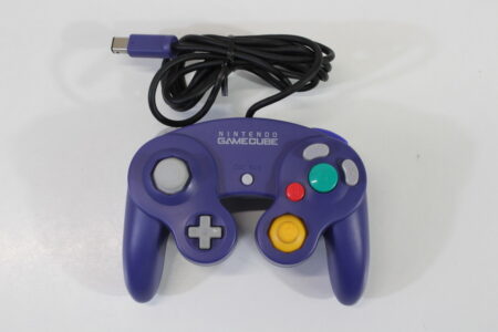 Official Nintendo Gamecube Controller Indigo Purple T3 OEM GC (A) Nintendo Gamecube GC