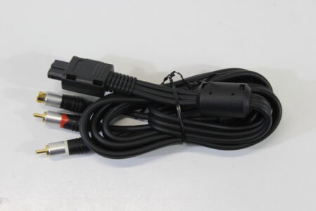 Official HORI S-Video Cable OEM Black Plug for Nintendo Super Famicom / Nintendo 64 / GameCube SFC (B)