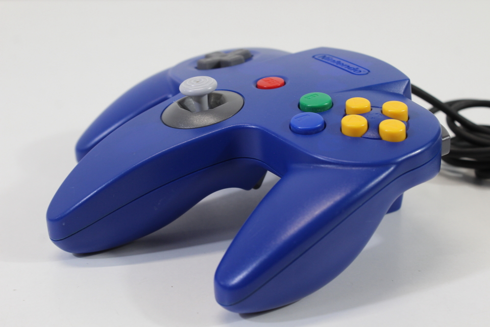 Official Nintendo 64 Controller Blue 7/10 Tight Stick (B) Nintendo 64 N64