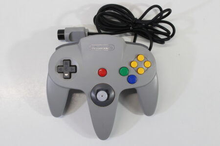 Official Nintendo 64 Controller Gray 7/10 Tight OEM Stick N64 (B)