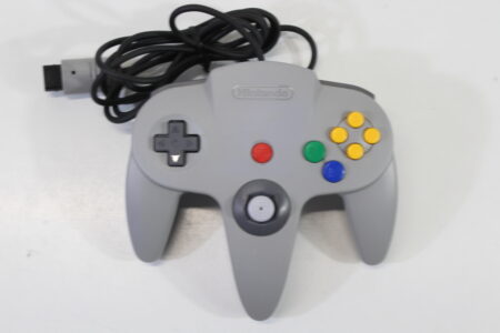 Official Nintendo 64 Controller Gray 7/10 Tight OEM Stick N64 (B)