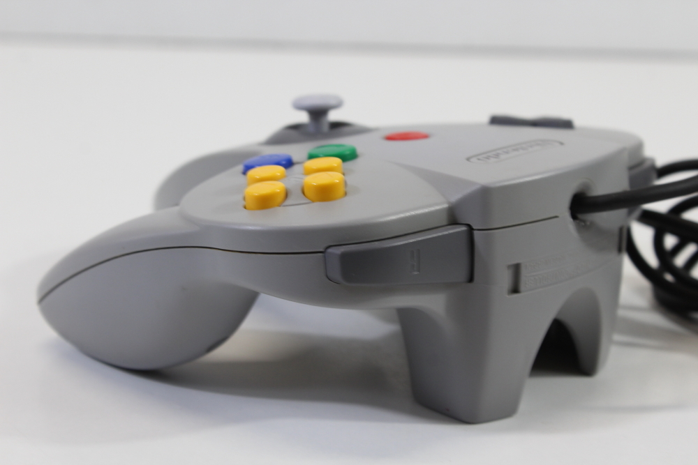 Official Nintendo 64 Controller Gray 7/10 Tight OEM Stick N64 (B)