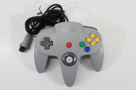 Official Nintendo 64 Controller Gray 7/10 Tight OEM Stick N64 (B)