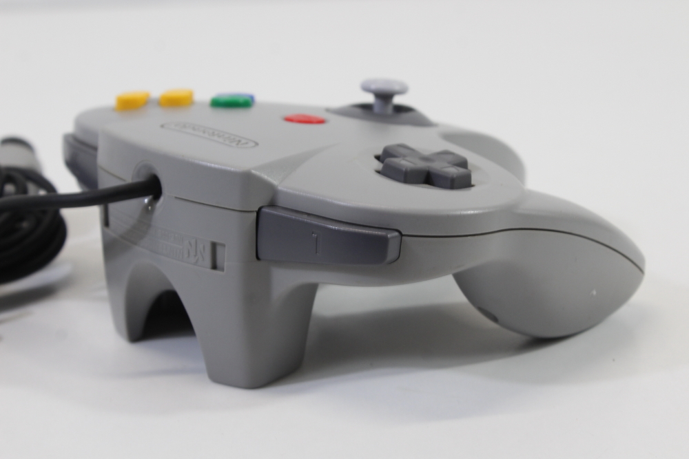 Official Nintendo 64 Controller Gray 7/10 Tight OEM Stick N64 (B)