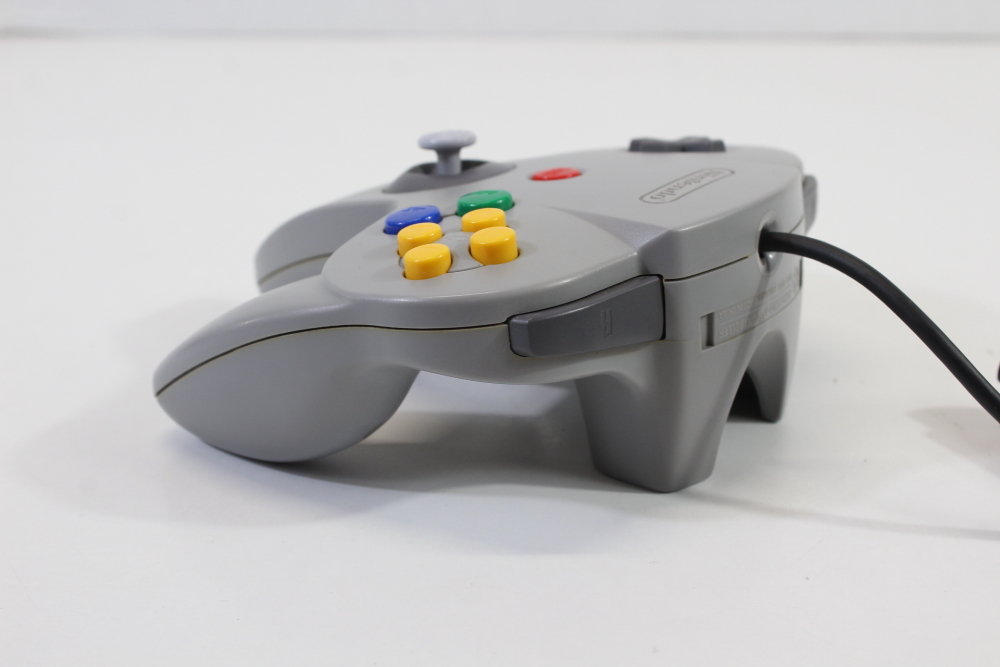 Official Nintendo 64 Controller Gray 8/10 Tight OEM Stick N64 (B) (Copy)