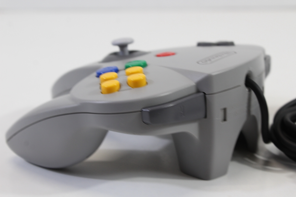 Official Nintendo 64 Controller Gray 8/10 Tight OEM Stick N64 (B)