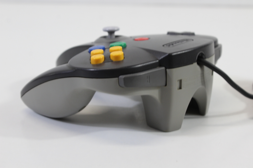 Official Nintendo 64 Controller Black x Gray 9/10 Tight Stick (B) Nintendo 64 N64