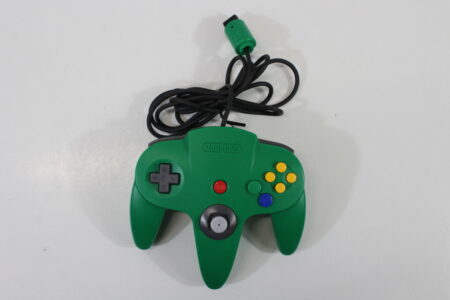 Official Nintendo 64 Controller Green 8/10 Tight Stick (B) Nintendo 64 N64