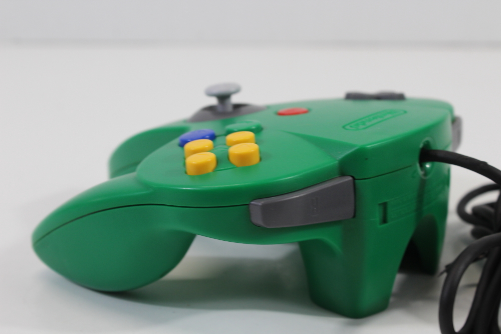 Official Nintendo 64 Controller Green 8/10 Tight Stick (B) Nintendo 64 N64