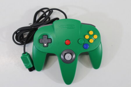 Official Nintendo 64 Controller Green 8/10 Tight Stick (B) Nintendo 64 N64