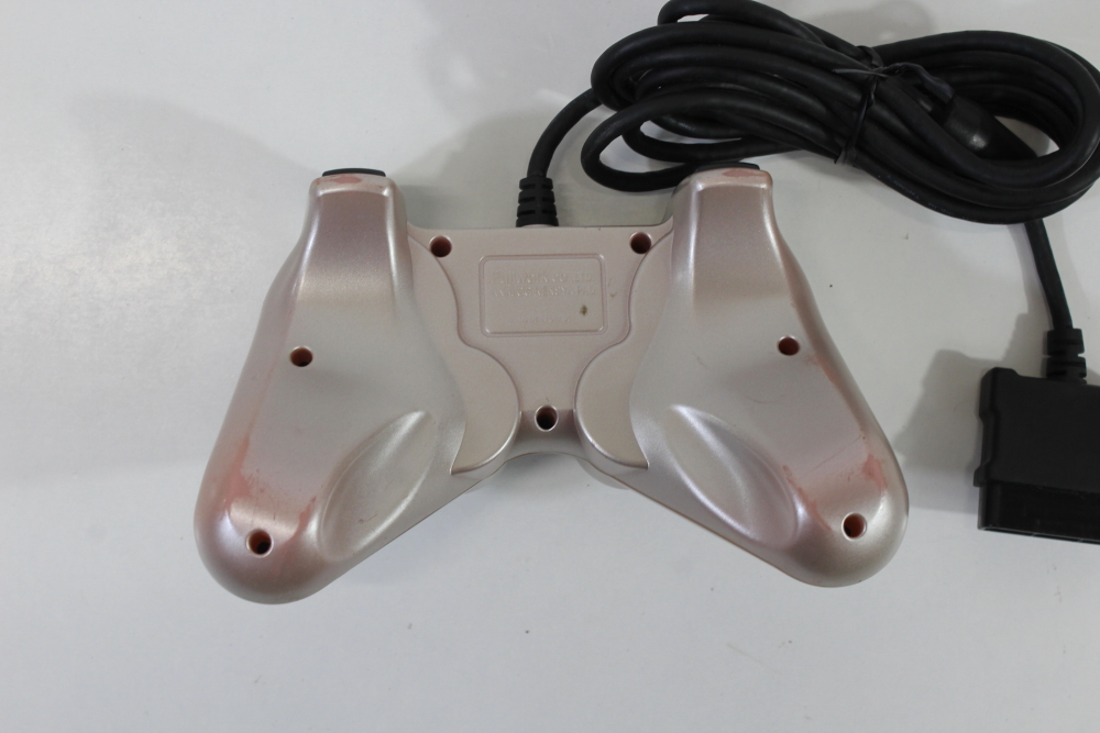 FUJIWORK Pearl Pink Analog Turbo Controller (B) PlayStation 2 PS2