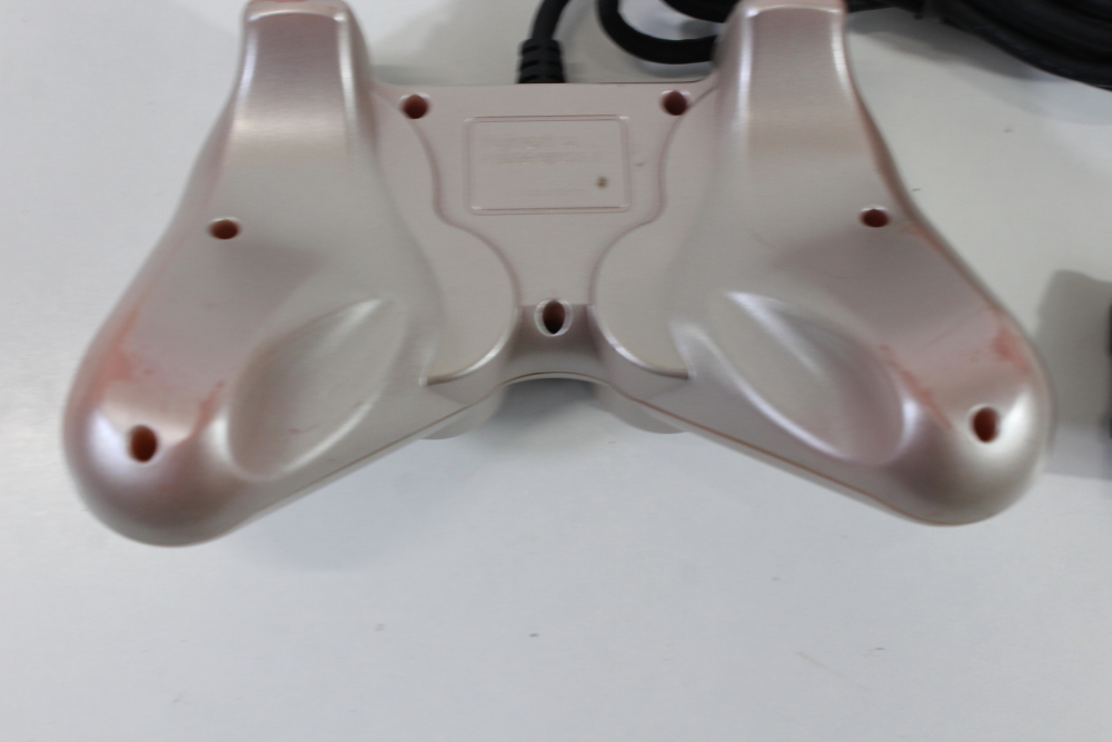FUJIWORK Pearl Pink Analog Turbo Controller (B) PlayStation 2 PS2