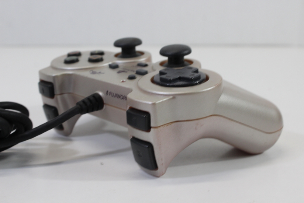 FUJIWORK Pearl Pink Analog Turbo Controller (B) PlayStation 2 PS2