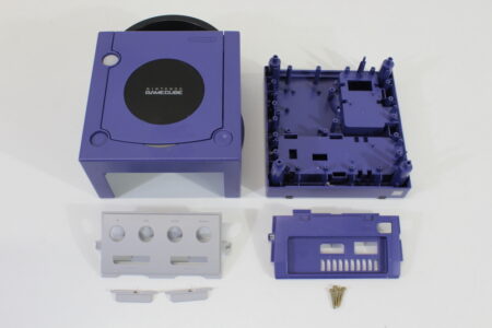 Nintendo GameCube OEM Replacement Shell Only Indigo Purple DOL-001 (For Parts or Repair) Nintendo GameCube GC