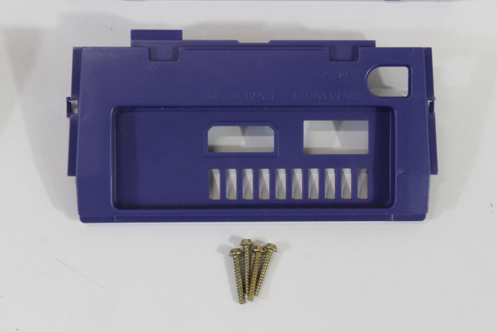 Nintendo GameCube OEM Replacement Shell Only Indigo Purple DOL-001 (For Parts or Repair) Nintendo GameCube GC