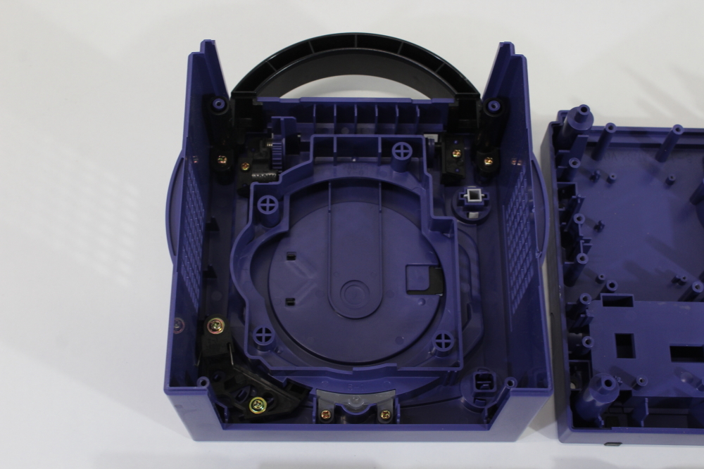 Nintendo GameCube OEM Replacement Shell Only Indigo Purple DOL-001 (For Parts or Repair) Nintendo GameCube GC