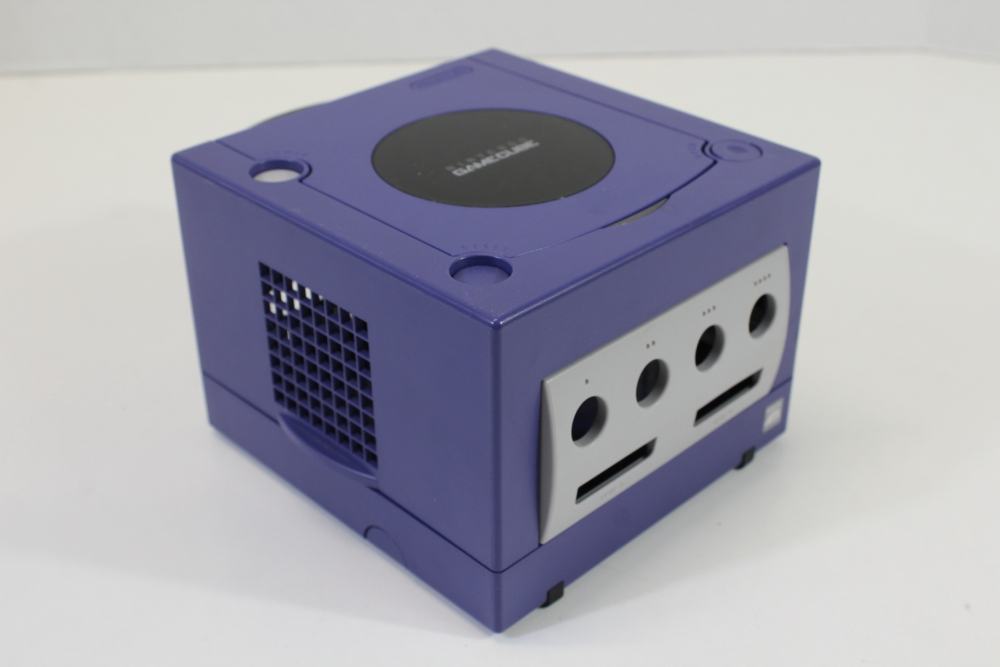 Nintendo GameCube OEM Replacement Shell Only Indigo Purple DOL-001 (For Parts or Repair) Nintendo GameCube GC