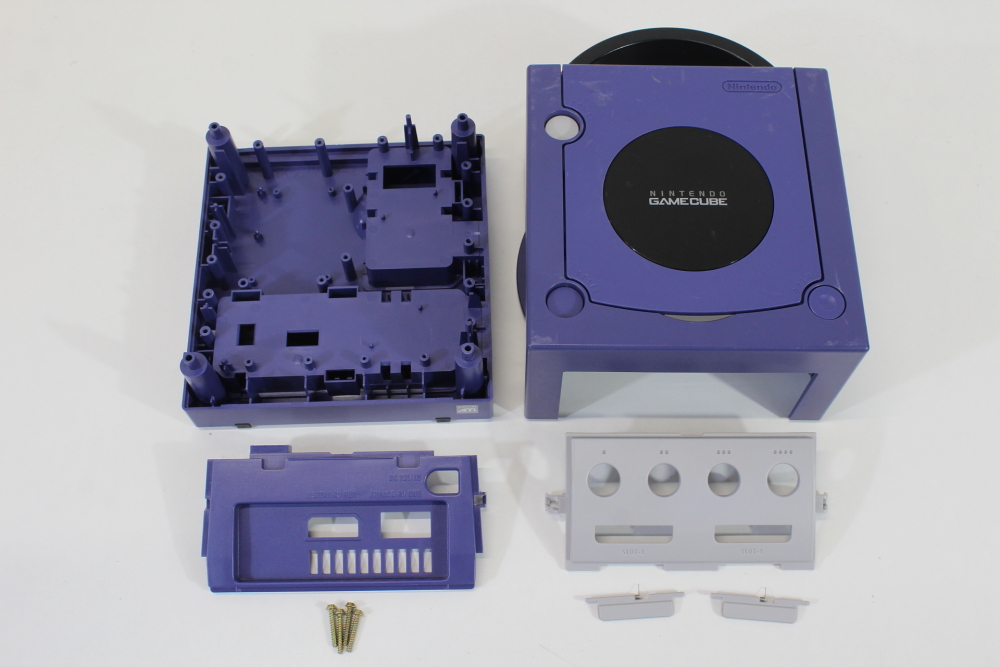 Nintendo GameCube OEM Replacement Shell Only Indigo Purple DOL-001 (For Parts or Repair) Nintendo GameCube GC