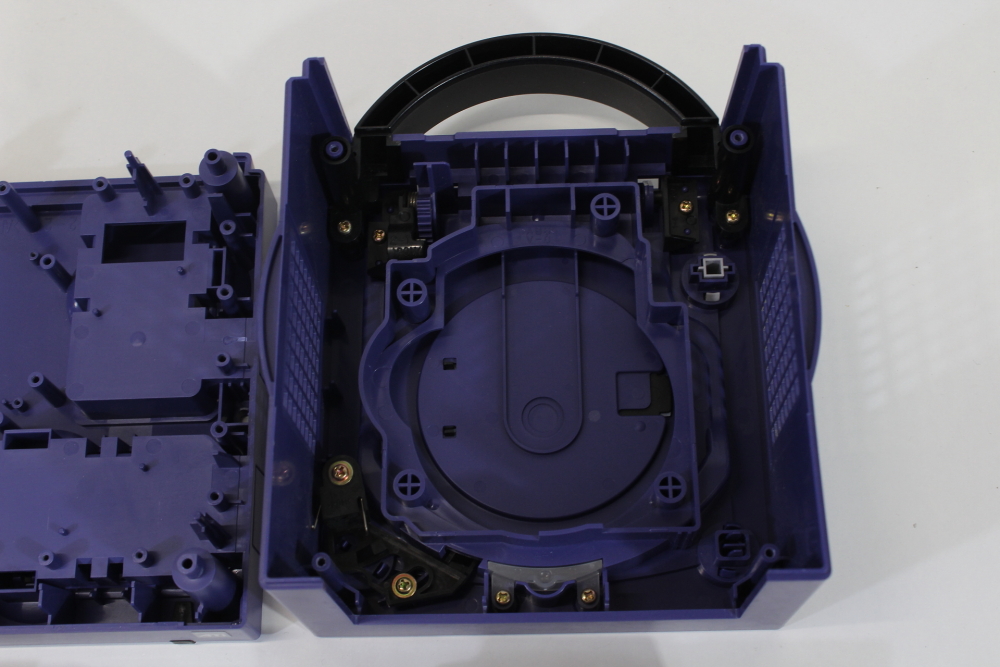 Nintendo GameCube OEM Replacement Shell Only Indigo Purple DOL-001 (For Parts or Repair) Nintendo GameCube GC