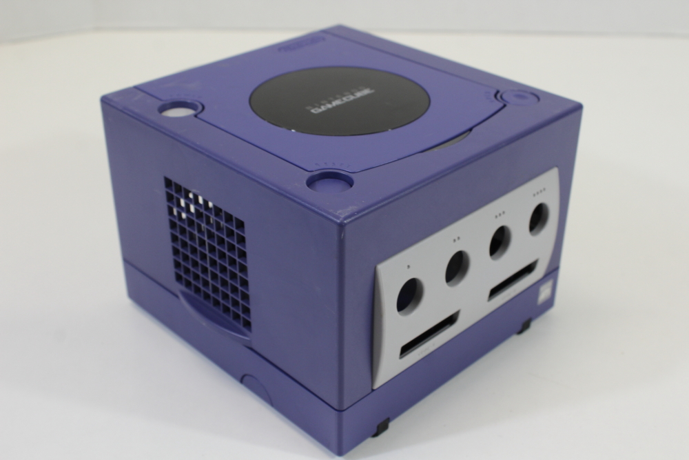 Nintendo GameCube OEM Replacement Shell Only Indigo Purple DOL-001 (For Parts or Repair) Nintendo GameCube GC