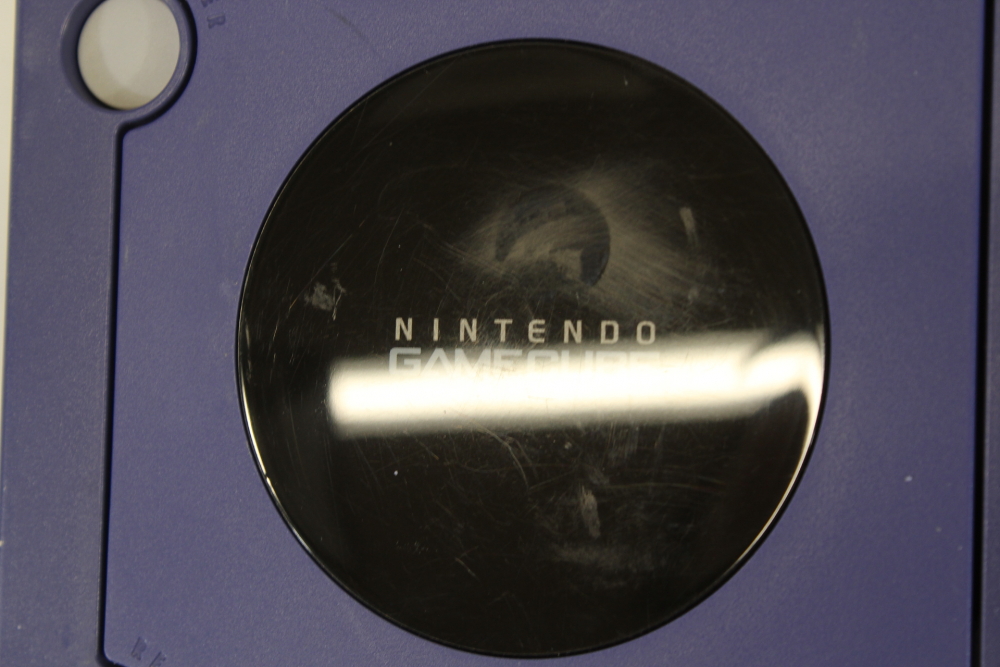Nintendo GameCube OEM Replacement Shell Only Indigo Purple DOL-001 (For Parts or Repair) Nintendo GameCube GC