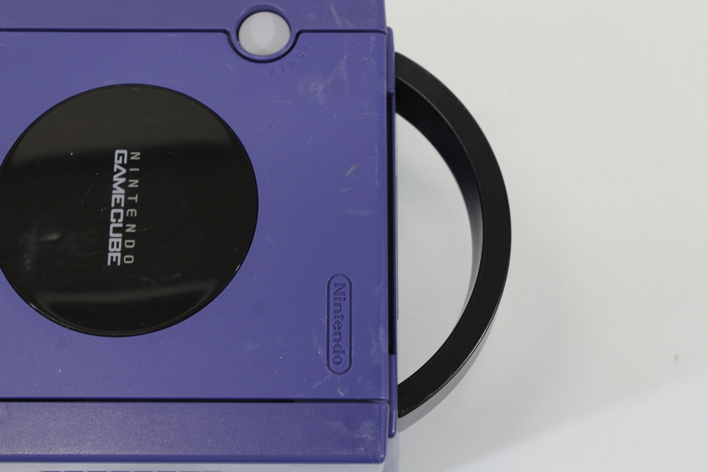 Nintendo GameCube OEM Replacement Shell Only Indigo Purple DOL-001 (For Parts or Repair) Nintendo GameCube GC
