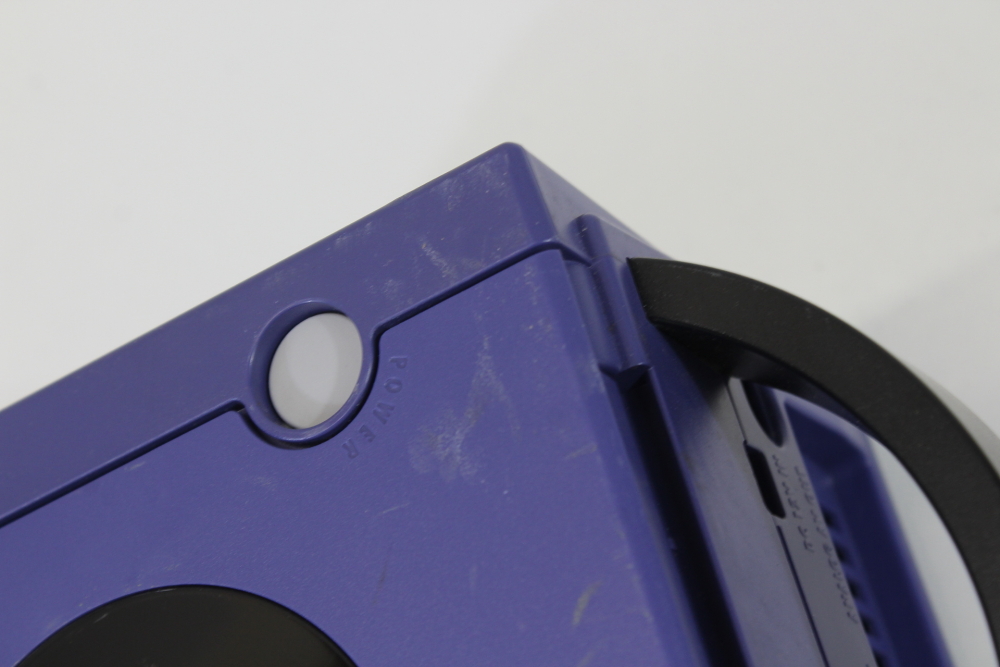 Nintendo GameCube OEM Replacement Shell Only Indigo Purple DOL-001 (For Parts or Repair) Nintendo GameCube GC