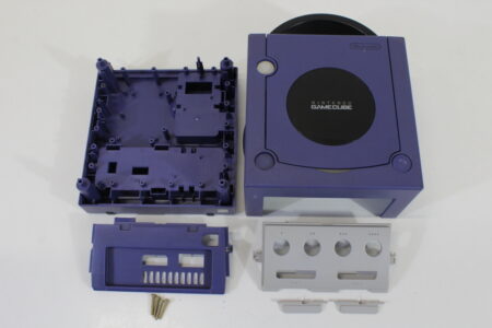 Nintendo GameCube OEM Replacement Shell Only Indigo Purple DOL-001 (For Parts or Repair) Nintendo GameCube GC