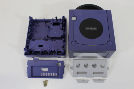 Nintendo GameCube OEM Replacement Shell Only Indigo Purple DOL-101 (For Parts or Repair) Nintendo GameCube GC