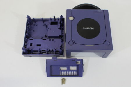Nintendo GameCube OEM Replacement Shell Only Indigo Purple DOL-001 (For Parts or Repair) Nintendo GameCube GC