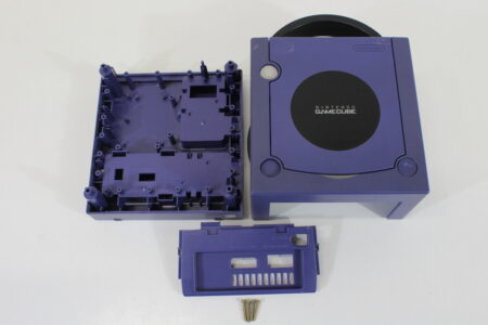 Nintendo GameCube OEM Replacement Shell Only Indigo Purple DOL-001 (For Parts or Repair) Nintendo GameCube GC
