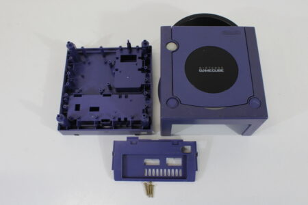 Nintendo GameCube OEM Replacement Shell Only Indigo Purple DOL-001 (For Parts or Repair) Nintendo GameCube GC