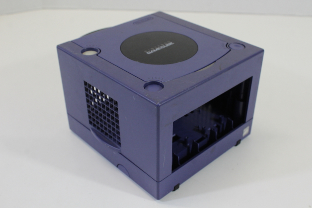 Nintendo GameCube OEM Replacement Shell Only Indigo Purple DOL-001 (For Parts or Repair) Nintendo GameCube GC