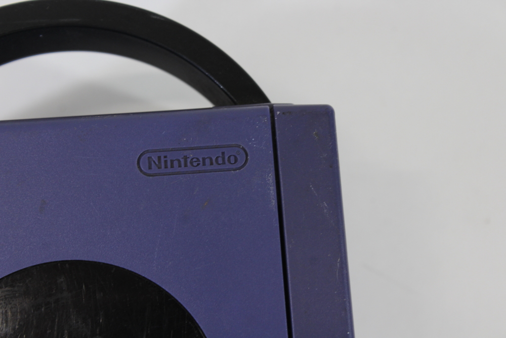 Nintendo GameCube OEM Replacement Shell Only Indigo Purple DOL-001 (For Parts or Repair) Nintendo GameCube GC