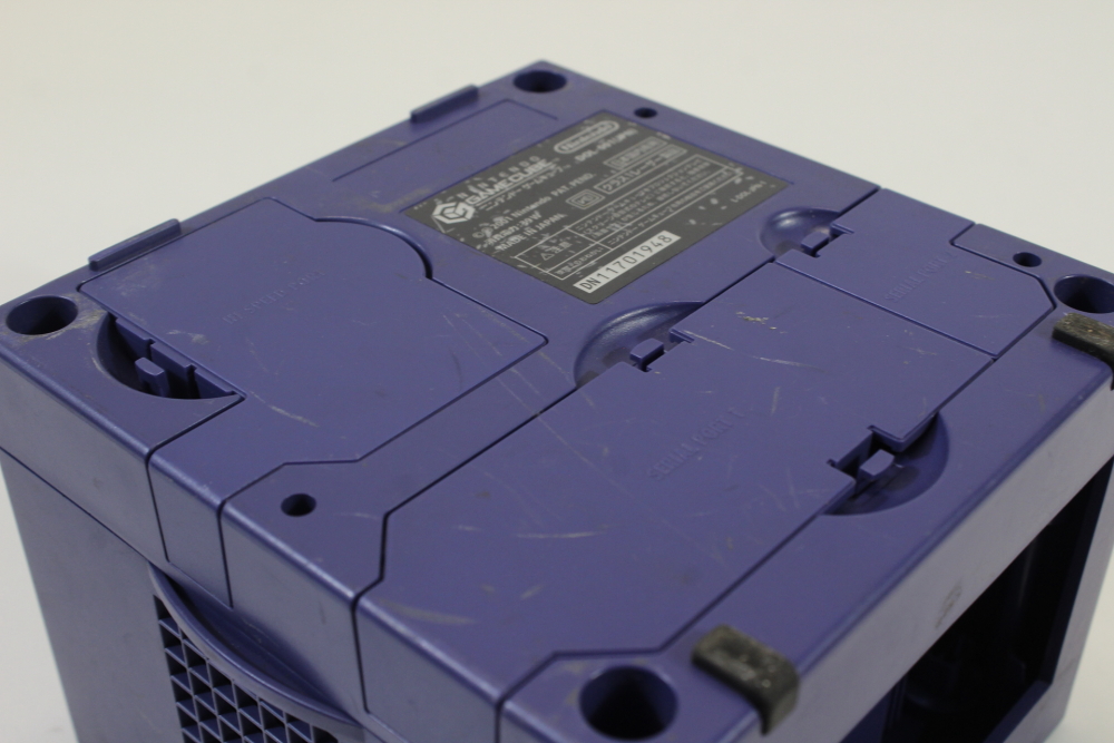 Nintendo GameCube OEM Replacement Shell Only Indigo Purple DOL-001 (For Parts or Repair) Nintendo GameCube GC