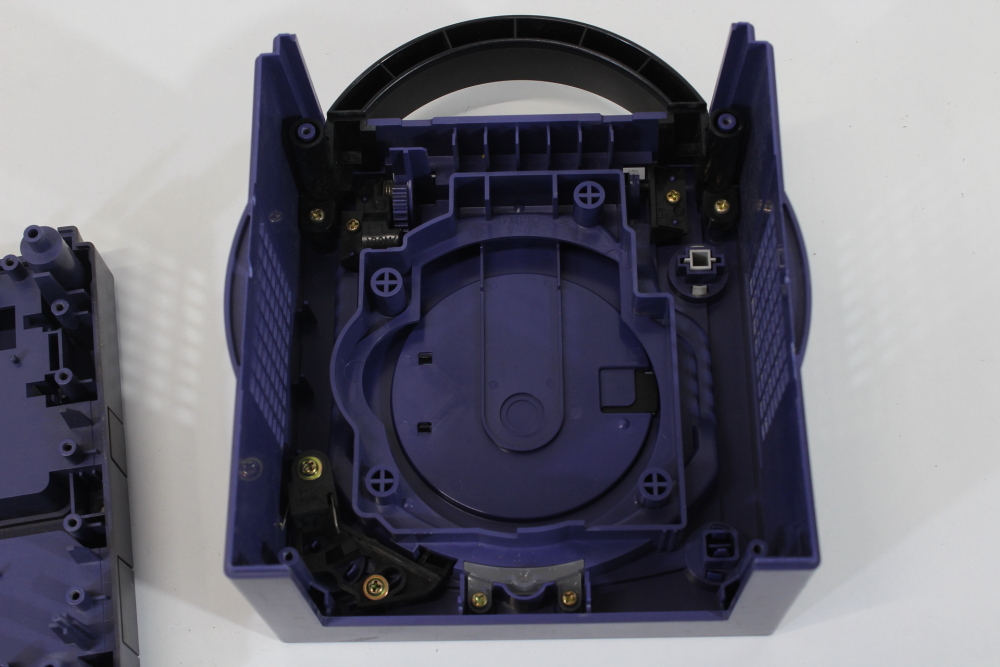 Nintendo GameCube OEM Replacement Shell Only Indigo Purple DOL-001 (For Parts or Repair) Nintendo GameCube GC