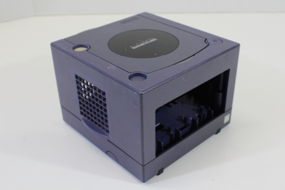 Nintendo GameCube OEM Replacement Shell Only Indigo Purple DOL-001 (For Parts or Repair) Nintendo GameCube GC