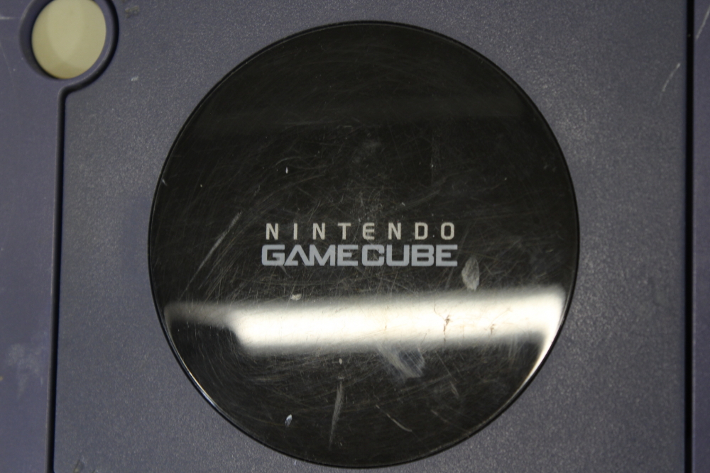 Nintendo GameCube OEM Replacement Shell Only Indigo Purple DOL-001 (For Parts or Repair) Nintendo GameCube GC