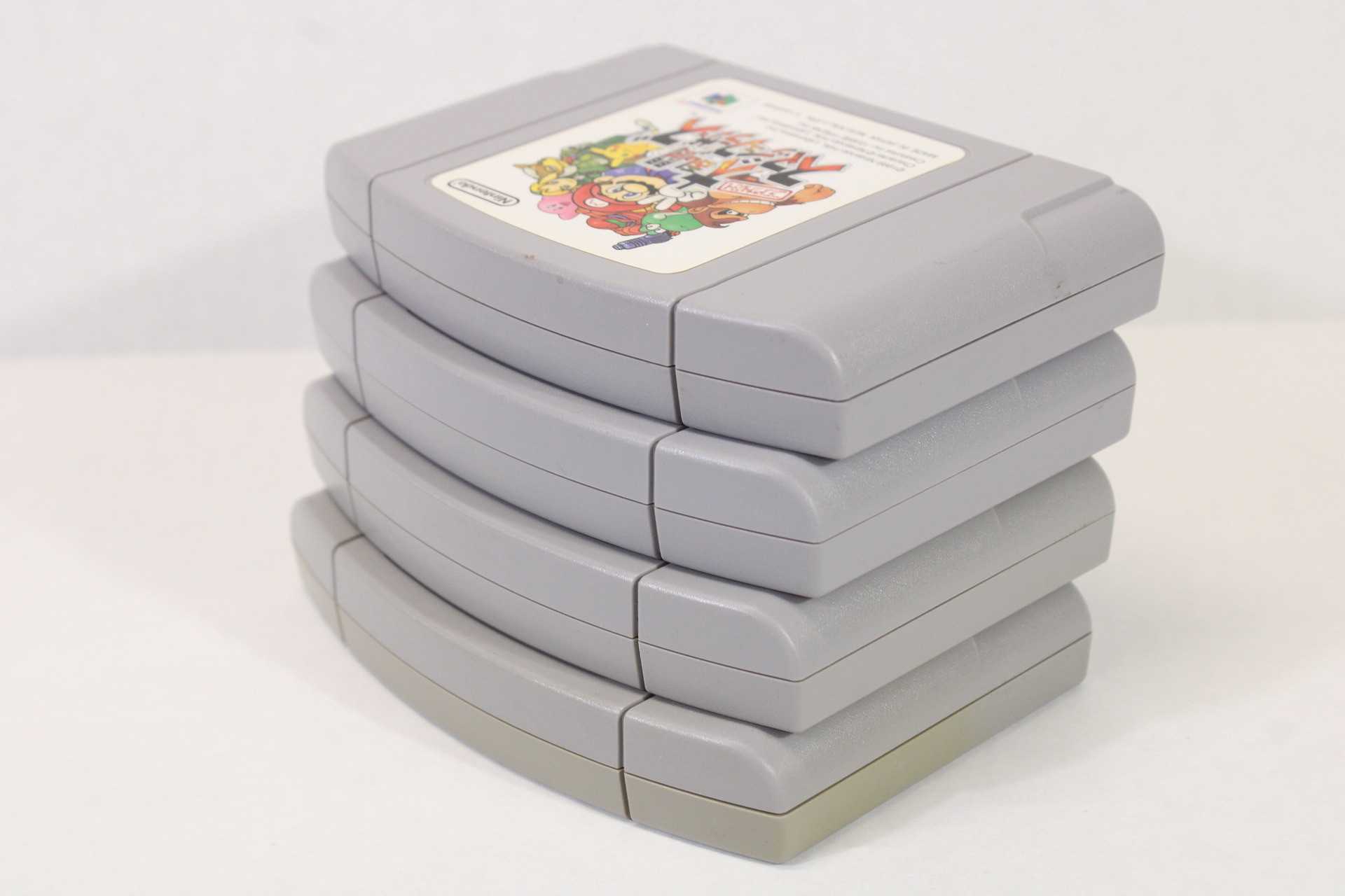 Lot of 4 Super Smash Bros Famista Baseball Jikkyou Baseball 5 2001 (B) Nintendo 64 N64