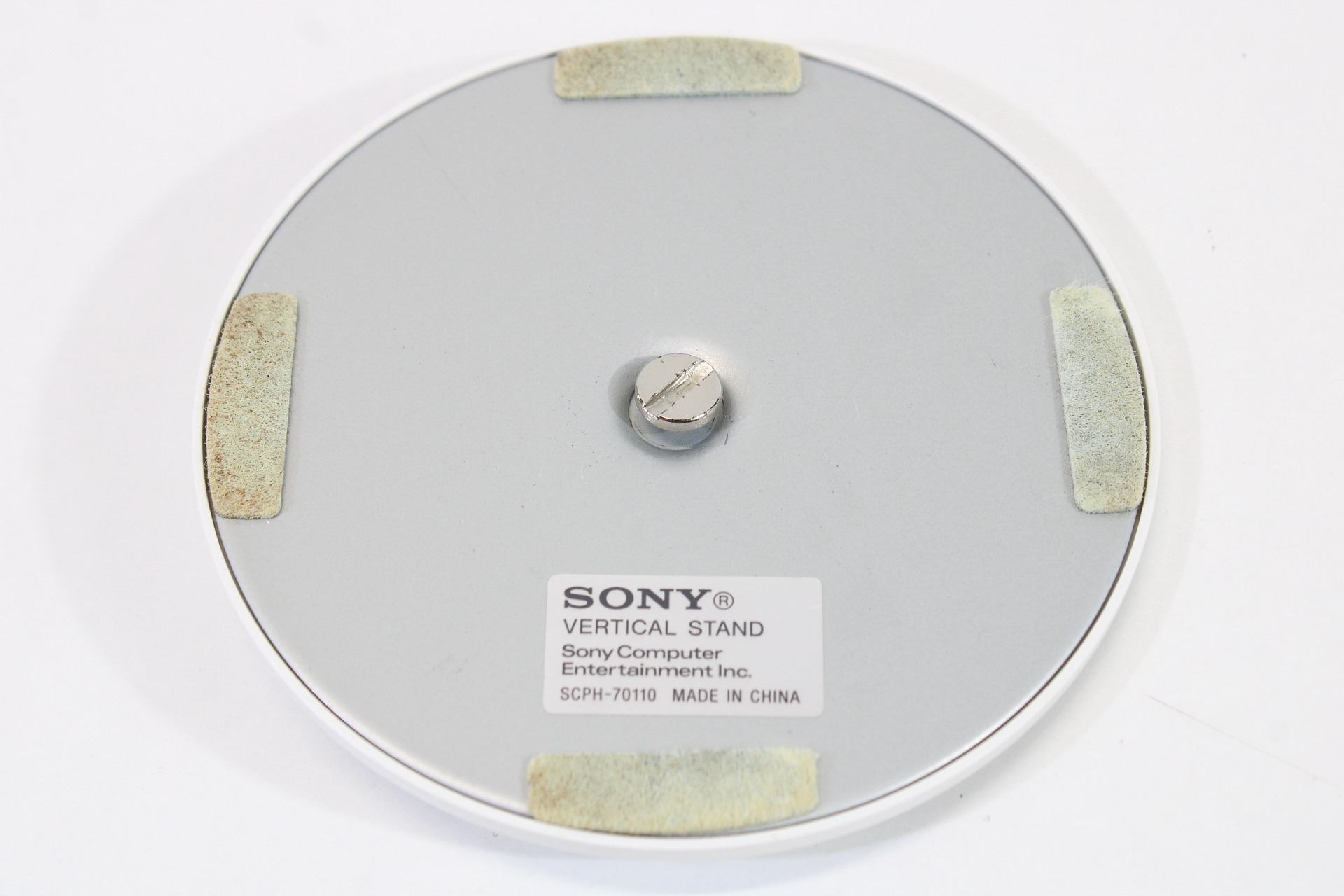 Official SONY PlayStation 2 Ceramic White Slim Console Vertical Stand SCPH-70110 OEM for PS2 Slim (B)