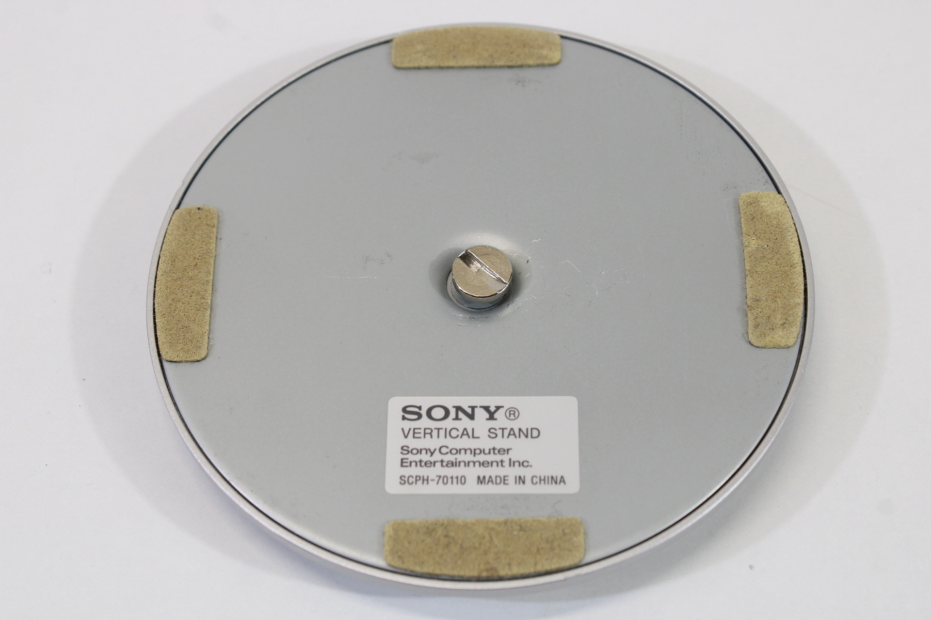 Official SONY PlayStation 2 Silver Slim Console Vertical Stand SCPH-70110 OEM for PS2 Slim (B)