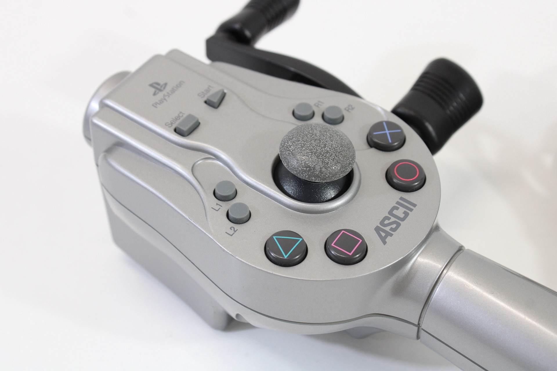 ASCII SLPH-00100 Tsuricon Fishing Controller Silver (A) Playstation PS1