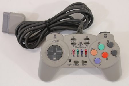 Hori Fighting Commander 10B SLPH-00012 Grey Controller Pad (B) Playstation PS1