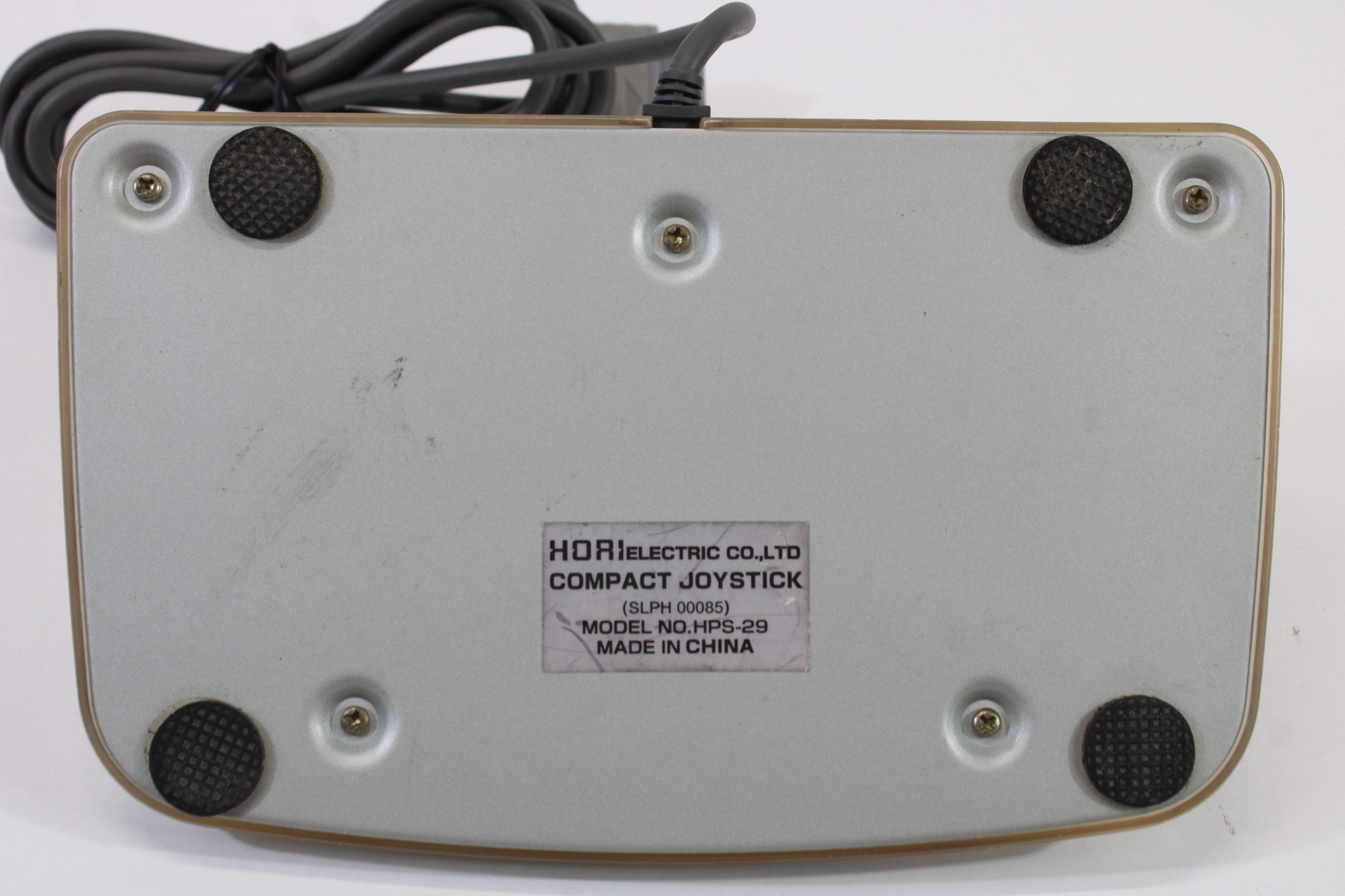 Hori Compact Joystick HPS-29 Clear White Controller (B) PlayStation PS2